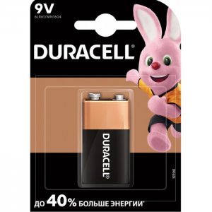 Батарейка алкалиновая Basic MN1604 (6LR61) Duracell