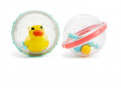 Игрушка для ванны Пузыри-поплавки Утёнок 2 шт. Munchkin