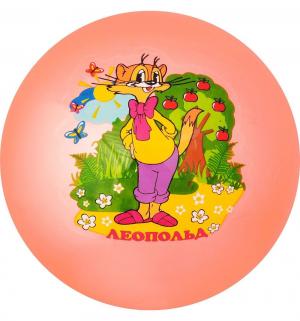 Мяч  Кот Леопольд цвет: оранжевый 23 см Играем Вместе