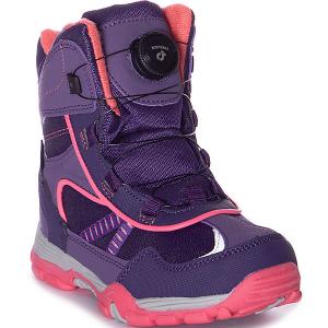 Утепленные ботинки Mursu. Цвет: фиолетово-розовый