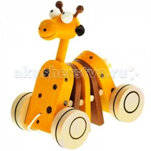 Каталка-игрушка  Жираф 90987 Mertens