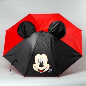 Зонт  детский с ушами Микки Маус 70 см Disney