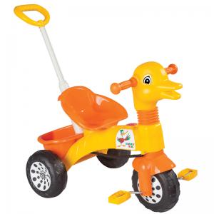 Трехколесный велосипед  Ducky с ручкой Pilsan