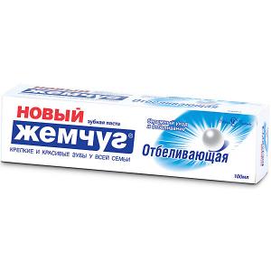 Зубная паста Новый Жемчуг Отбеливающая, 100 мл Невская косметика