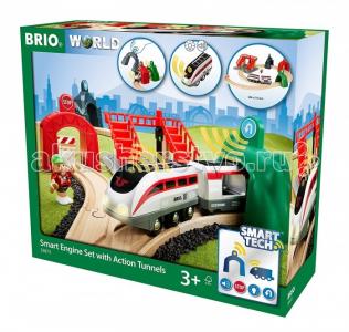 Smart Tech железная дорога набор Brio