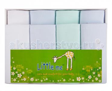 Пеленка  Комплект из 4-х теплых и тонких пеленок Little me