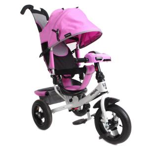 Трехколесный велосипед  Comfort 12x10 AIR Car 2, цвет: лиловый Moby Kids