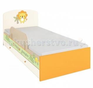 Подростковая кровать  Basic Джунгли 180х90 см Polini