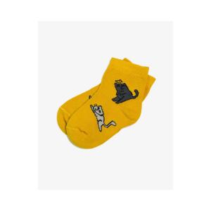 Носки  Коты, цвет: желтый Mark Formelle