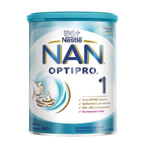 Молочная смесь  Optipro 1 0-6 месяцев, 800 г Nan