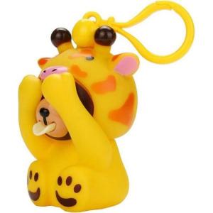 Игрушка интерактивная  Мишка-дразнюка в костюме жирафа 6 х 10 см 1Toy