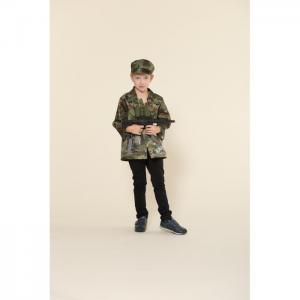 Игровой костюм военного с автоматом Teplokid