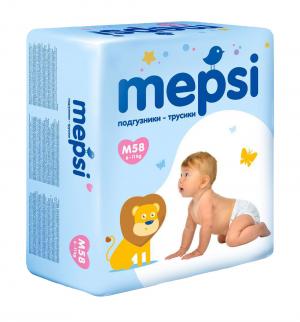Подгузники-трусики  (6-11 кг) 58 шт. Mepsi