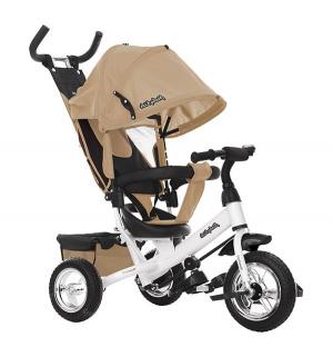 Трехколесный велосипед  Comfort 10x8 EVA, цвет: бежевый Moby Kids