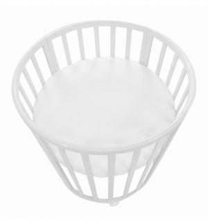 Кроватка-трансформер  Allure Milk, цвет: белый Everflo