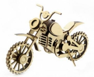 Мотоцикл Кросс (75 деталей) Lemmo
