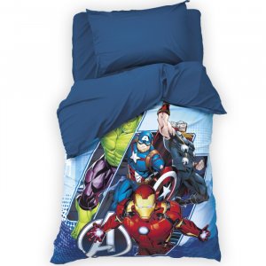 Постельное белье  1.5 спальное Мстители (3 предмета) Marvel