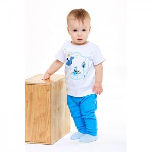 Комплект для мальчика футболка и брюки Малыши 302-014-04 Umka