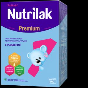 Молочная смесь  Premium 1 0-6 месяцев, 600 г Nutrilak