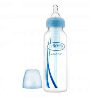 Бутылочка Dr.Browns Options с узким горлышком полипропилен рождения, 250 мл, цвет: синий Dr.Brown's