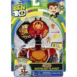 Игровой набор Playmates Ben 10 Микромир. Человек-огонь