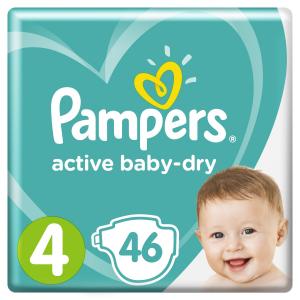 Подгузники  Active Baby Dry (9-14 кг) шт. Pampers