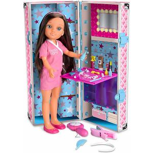 Игровой набор  Стильная причёска, Нэнси Famosa. Цвет: розовый