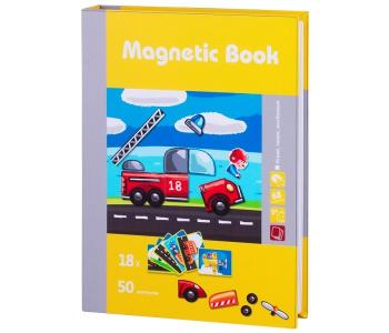 Игра Юный инженер 68 деталей Magnetic Book