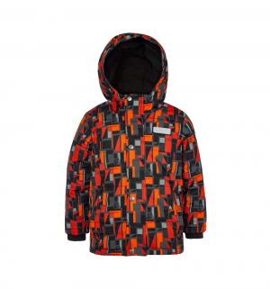 Комплект куртка/полукомбинезон , цвет: черный/оранжевый Salve by Gusti