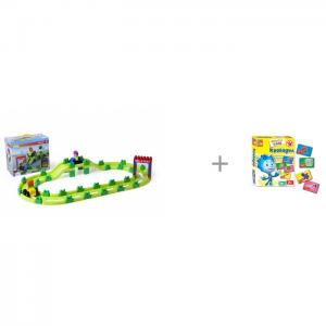 Конструктор  Блочный Трек Max и Vladi Toys VT2107-04 Игра настольная Крокодил Фиксики Miniland