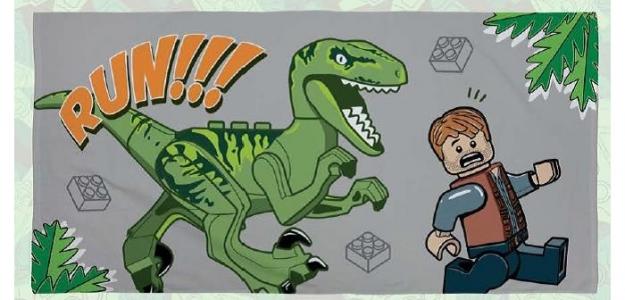 Полотенце Jurassic World Chase 70х140 см Lego