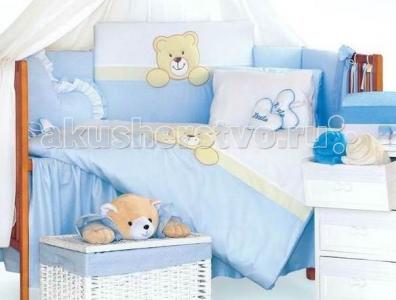 Комплект в кроватку  Teddy Bear (6 предметов) Tuttolina