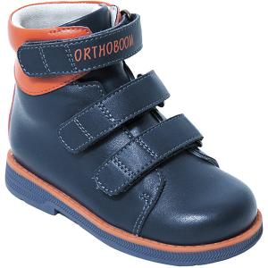 Ботинки Orthoboom. Цвет: синий/оранжевый