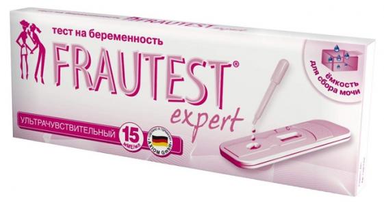 Тест для определения беременности  Expert, 1 шт Frautest
