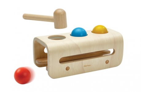 Деревянная игрушка  Забивалка Молоток с шарами 5396 Plan Toys