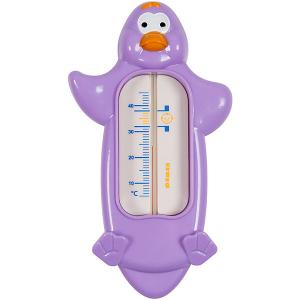 Термометр для воды Maman RT-33, пингвин. Цвет: сиреневый