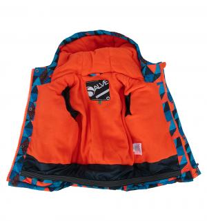 Комплект куртка/полукомбинезон , цвет: голубой/оранжевый Salve by Gusti