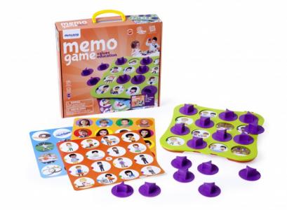 Игра Мемори Ценности и социальное равенство Memo Game Values Education в чемоданчике Miniland