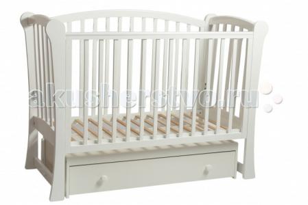 Детская кроватка  Лидер 1 (маятник поперечный) Baby Luce