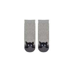 Носки  Коты, цвет: серый Mark Formelle