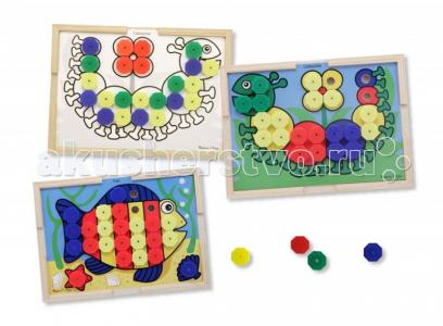 Деревянная игрушка  Набор Подбери правильный цвет Melissa & Doug