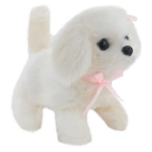 Интерактивная мягкая игрушка  Собачка Люси цвет: белый Игруша