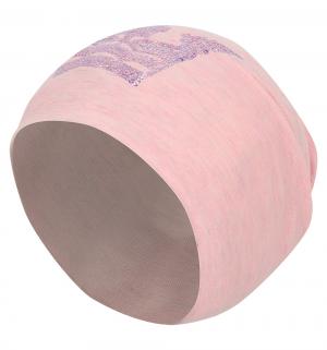 Шапка , цвет: розовый/серый Fido
