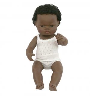 Кукла  Мальчик африканец 38 см Miniland