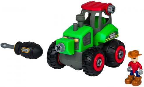 Машина-конструктор Трактор Farm Vehicles Nikko