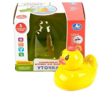 Развивающая игрушка для ванны Уточка Умка