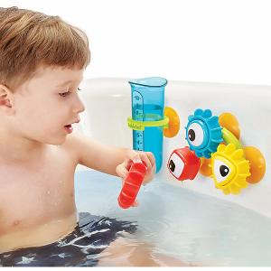Игрушка для купания  Разноцветные шестеренки Yookidoo. Цвет: разноцветный