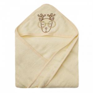 Уголок для купания махровый Олень 80х80 см Baby Nice (ОТК)
