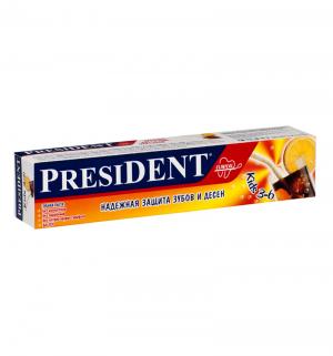 Зубная паста  kids вкусом колы, 50 мл President