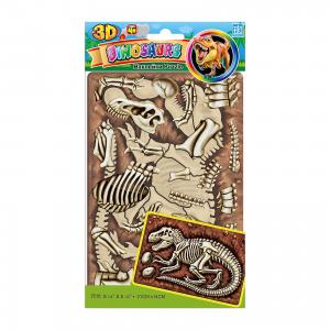 Пазл 3D Динозавры №1 мини PZA 0601, Room Decor